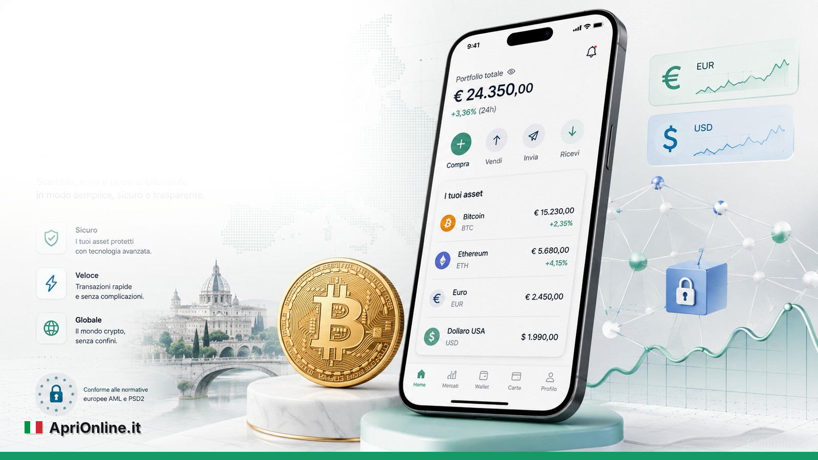 Guida Binance nella sezione Cripto