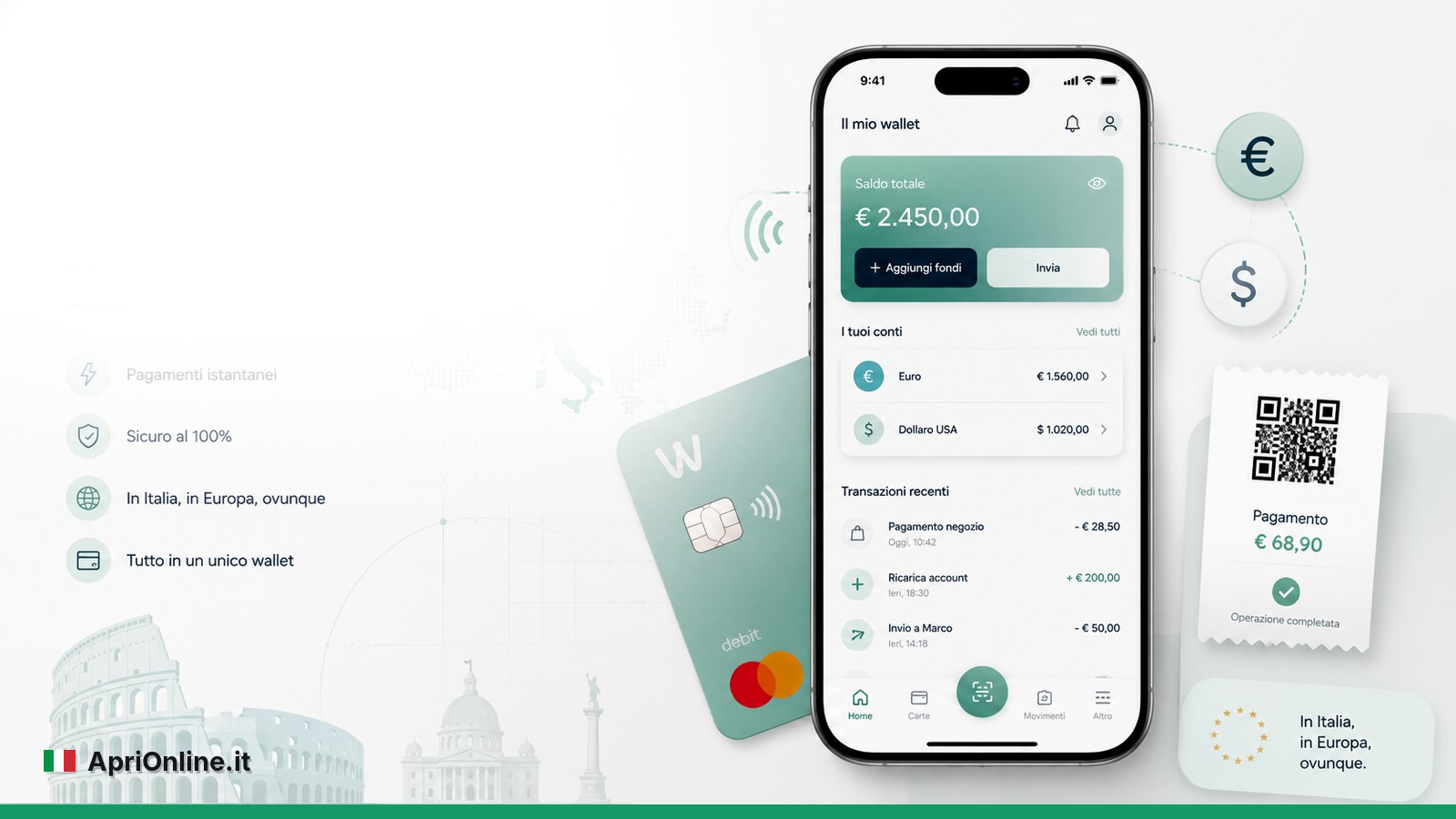 Guida Neteller nella sezione Wallet